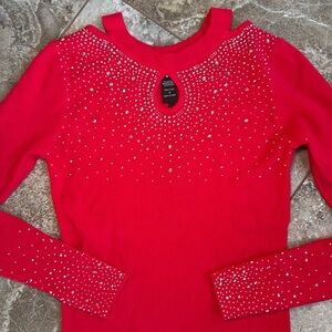Embellished Rhinestone Top ✨